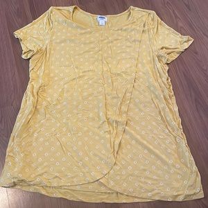 old navy maternity/nursing XL blouse